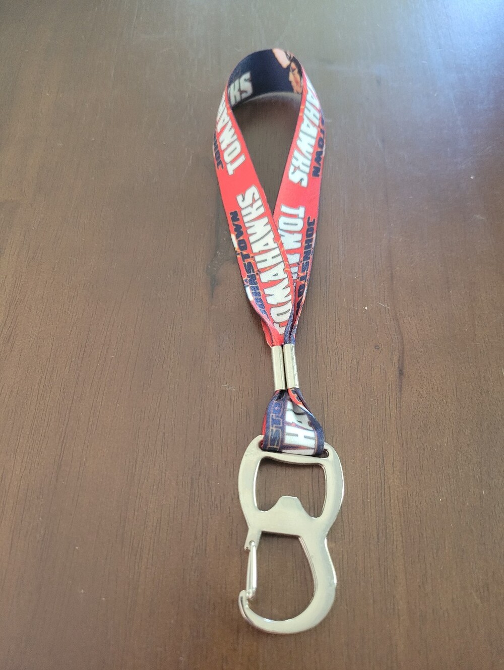 Johnstown Tomahawks NAHL Wrist Keychain